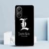 N-Note D-Death Anime Ryuk Phone Case For Xiaomi Poco F7 Ultra X5 X6 X7 Pro M7 Redmi 15C 15 13C 13 12C 12 10C 10 10A 9 9C 9A 9T C