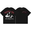 Rapper Rels B Graphic T Shirts Men Women Hip Hop Fashion Vintage Short Sleeve T-shirt Summer Casual Loose 100%cotton T-shirts