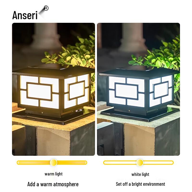 Ansair Solar Post Cap Light