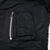 sacai 22-06191 Black Nylon Twill Mix Quilted Blouson Jacket 1 blackUsed