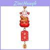 Traditional Car Pendant Resin Lucky Prosperity Wealth Collectors Edition For Vehicle Interior Decor