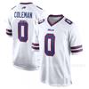 NFL Bills Keon Coleman 0 Football Trikot Herren Sportspiel Uniform Mehrere Farben S-XXXL