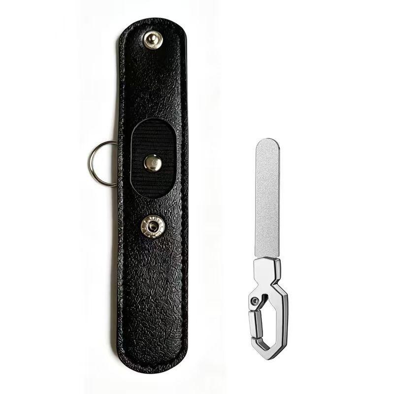 Heavy Duty Double Sided Nail File Coarse Fine Grinding Surfaces Stainless Steel Manicure Pedicure Tool For Thick Hard Nail