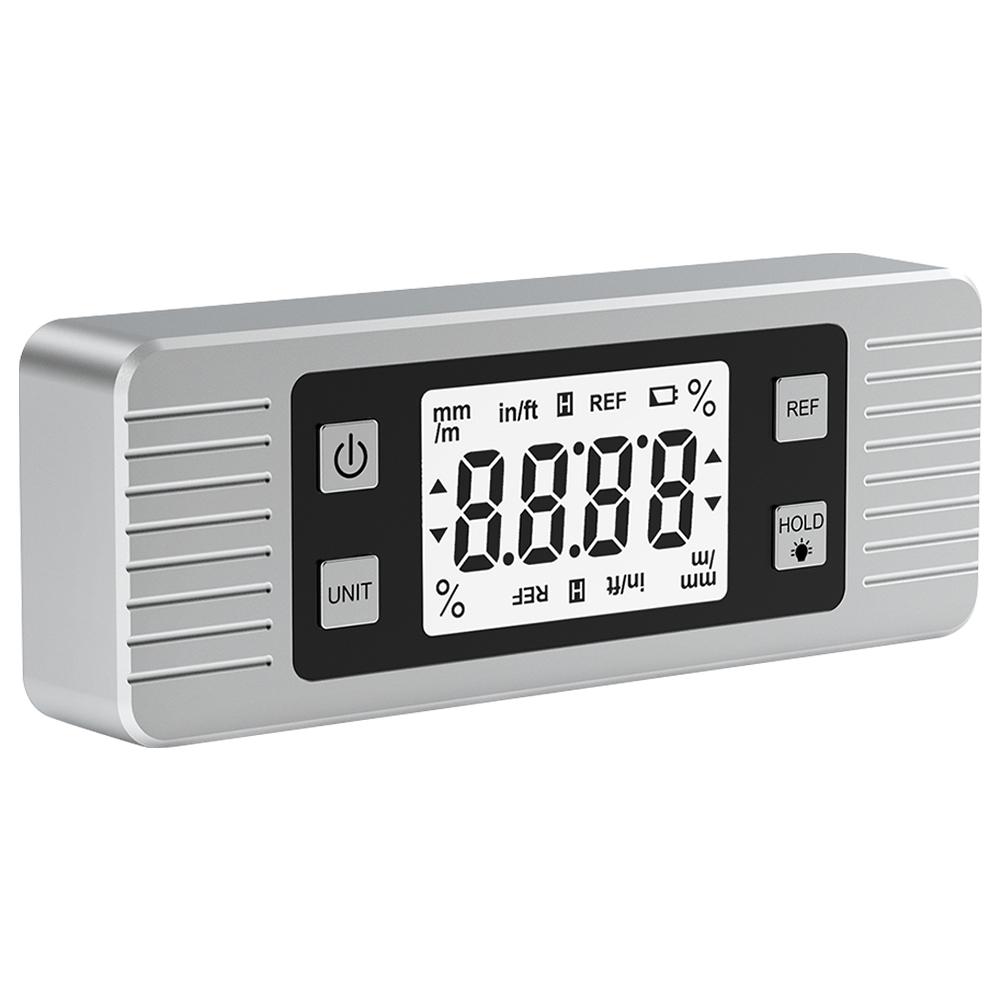 Digital Protractor Magnetic Inclinometer 360 Degree Electronic Level Angle Gauge for Construction Woodworking and Machinery