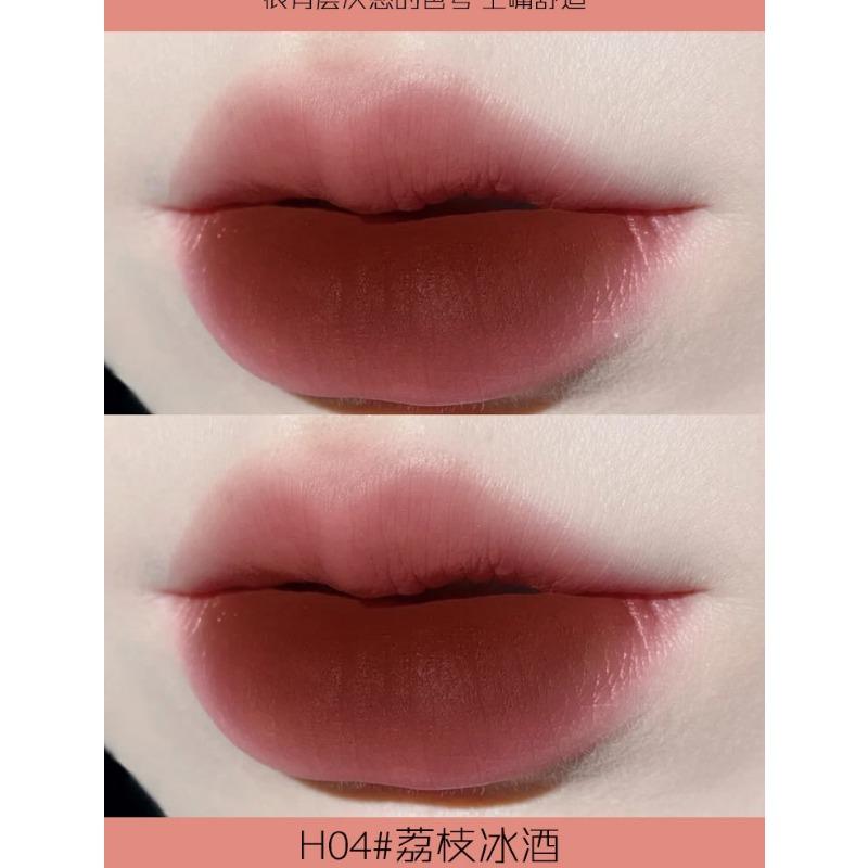 Matte Velvet Easy Coloring Small Square Tube Lip Mud Lip Makeup For Women