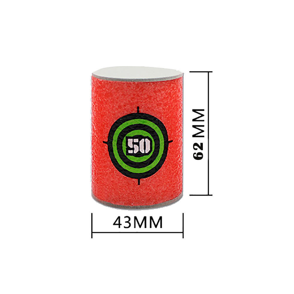 18xEVA Yumuşak Mermi Hedef Dart Serisi Patlatıcılar Çocuk Oyuncağı