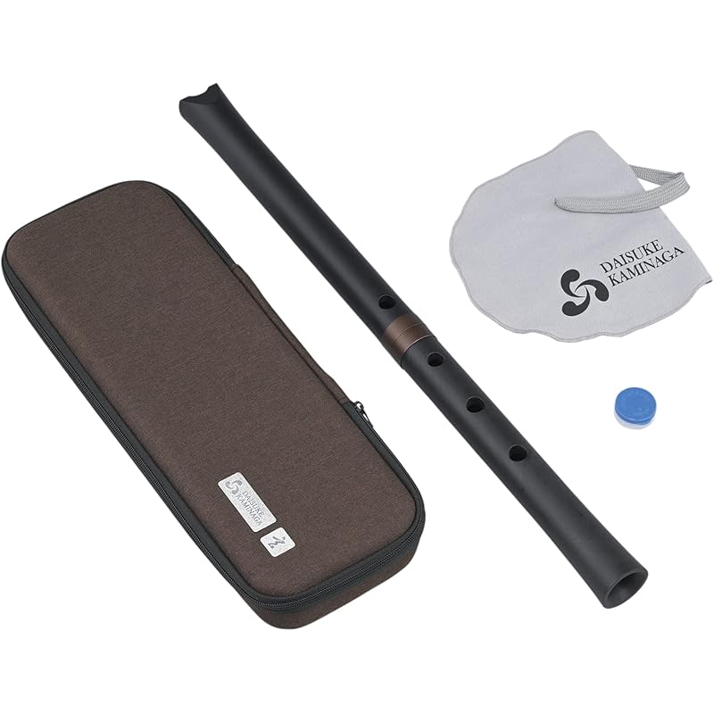 

Zen-On Plastic Shakuhachi Gen 1 shaku 6 sun Original Set Supervised by Daisuke Kaminaga Zen-On Collaboration Model DK-G02X