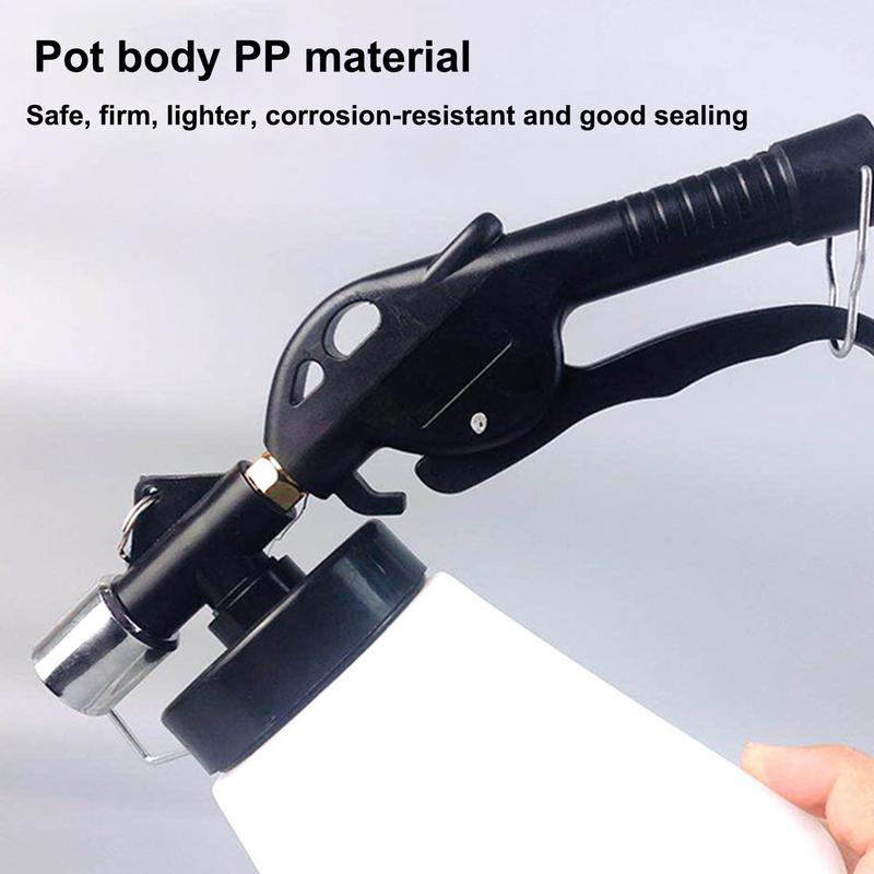 Brake Fluid Bleeder Kit 1L Portable Vacuum Fluid Pump For Brakes Professional Brake Flush Machine Pneumatic Brake Bleeder For