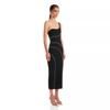 New One-shoulder Dress with Drill Chain Split Sexy Bandage Skirt Elegant Women's Clothing Party Evening Dress Outside