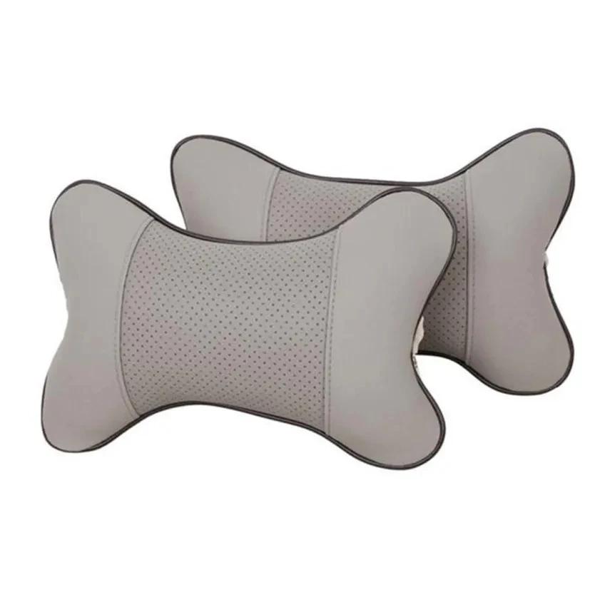 Car Neck Pillow Bone Shape All Season Universal Soft Headrest Cushion Auto Interior Car Seat Accessory