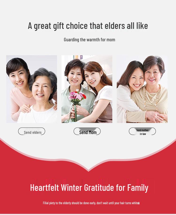 2026 Year of the Horse Benmingnian Winter Down Jacket for Middle-Aged and Elderly Women - New Chinese Style Tang Suit Outerwear