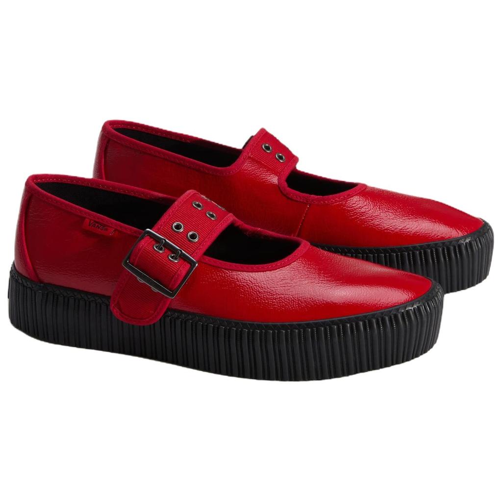 Vans Mary Jane Comfortable Retro Shoes Unisex Shoes Red VN000V16IZQ