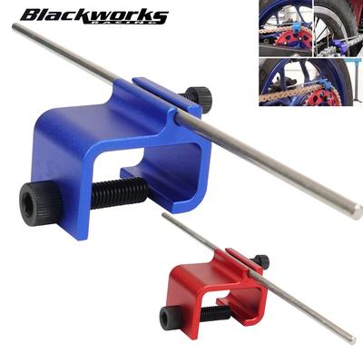 Motorcycle Chain Alignment Tool Quick Accurate Alignment Tool for Motor Scooter Sprocket Sport Dirt Bike ATV Repair Aluminum