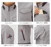 Bonmax RJ0911 Unisex Silver Size 4L Blouson, Gray,
