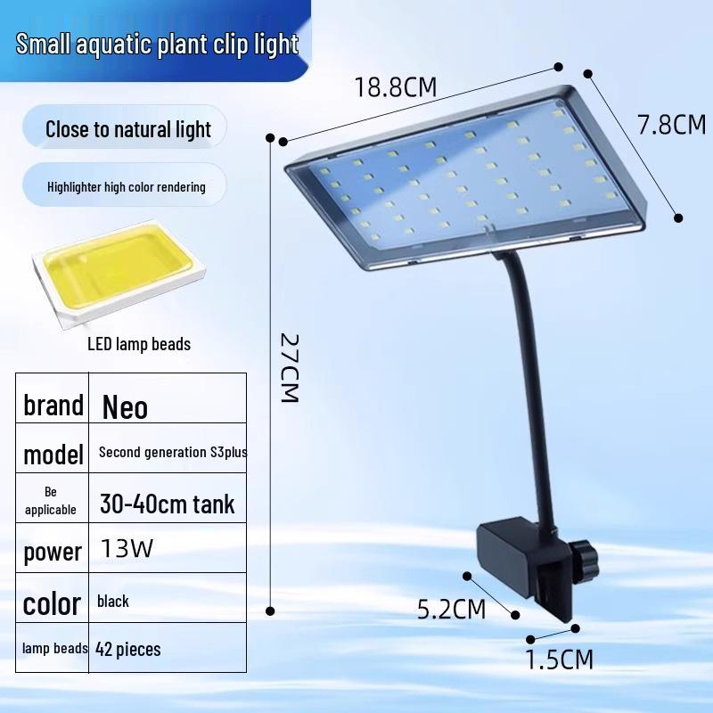 Neo S3Pro+ RGB Akvarieljus: Förbättrat spektrum för växter och fiskar