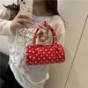 New autumn handbag small bag bag women's premium polka dot niche pillow bag single shoulder messenger bag