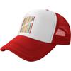 Vintage Clarinets Silhouette Trucker Hat Mesh Baseball Snapback Cap for Music Lovers
