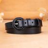 Belt First Layer Cowhide Genuine Leather Retro Versatile Tree Paste Leather Pin Buckle Retro Belt Middle-Aged And Young Men'S Belt