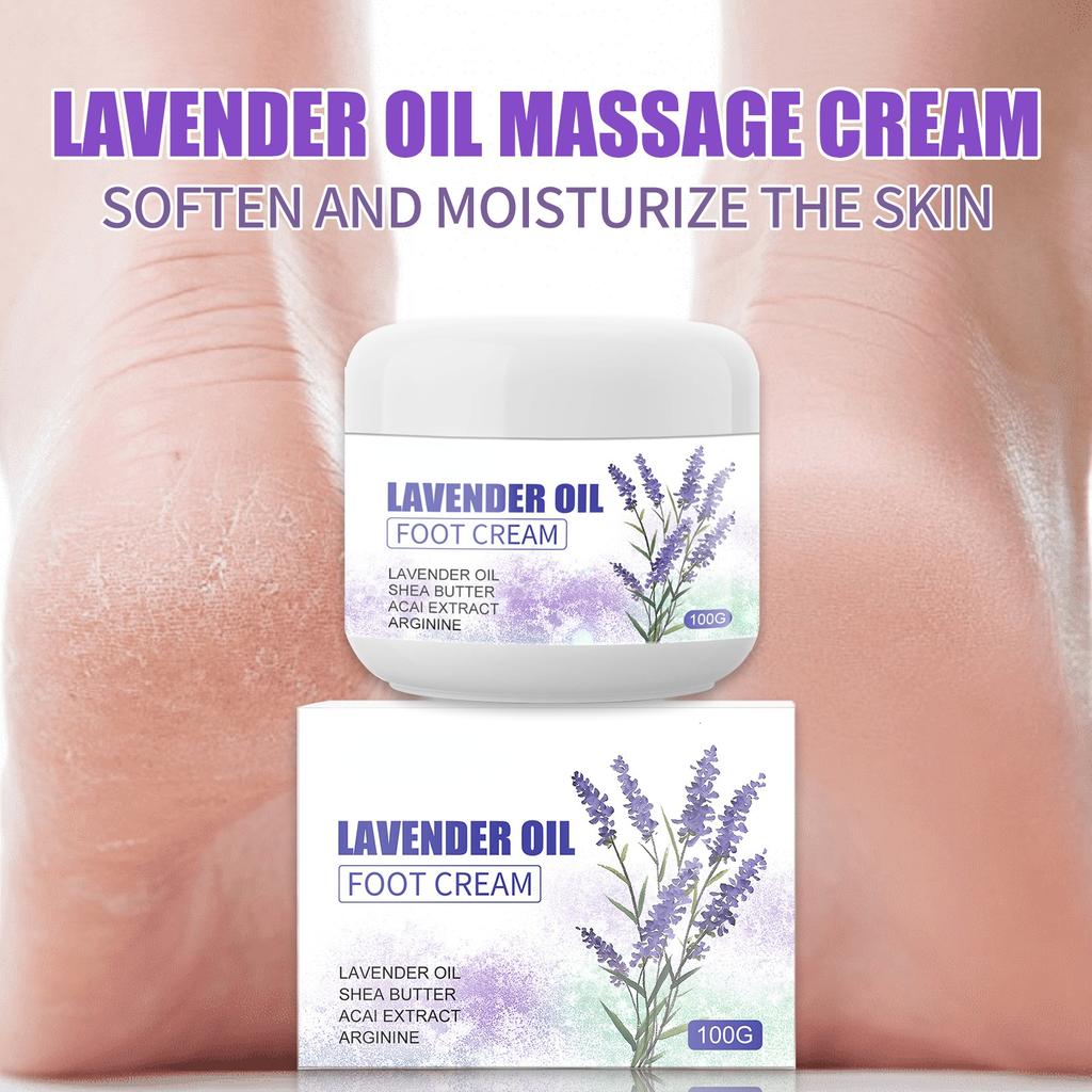 Lavender Oil Foot Cream Anti Freezing and Anti Cracking Moisturizing Moisturizing and Anti Cracking