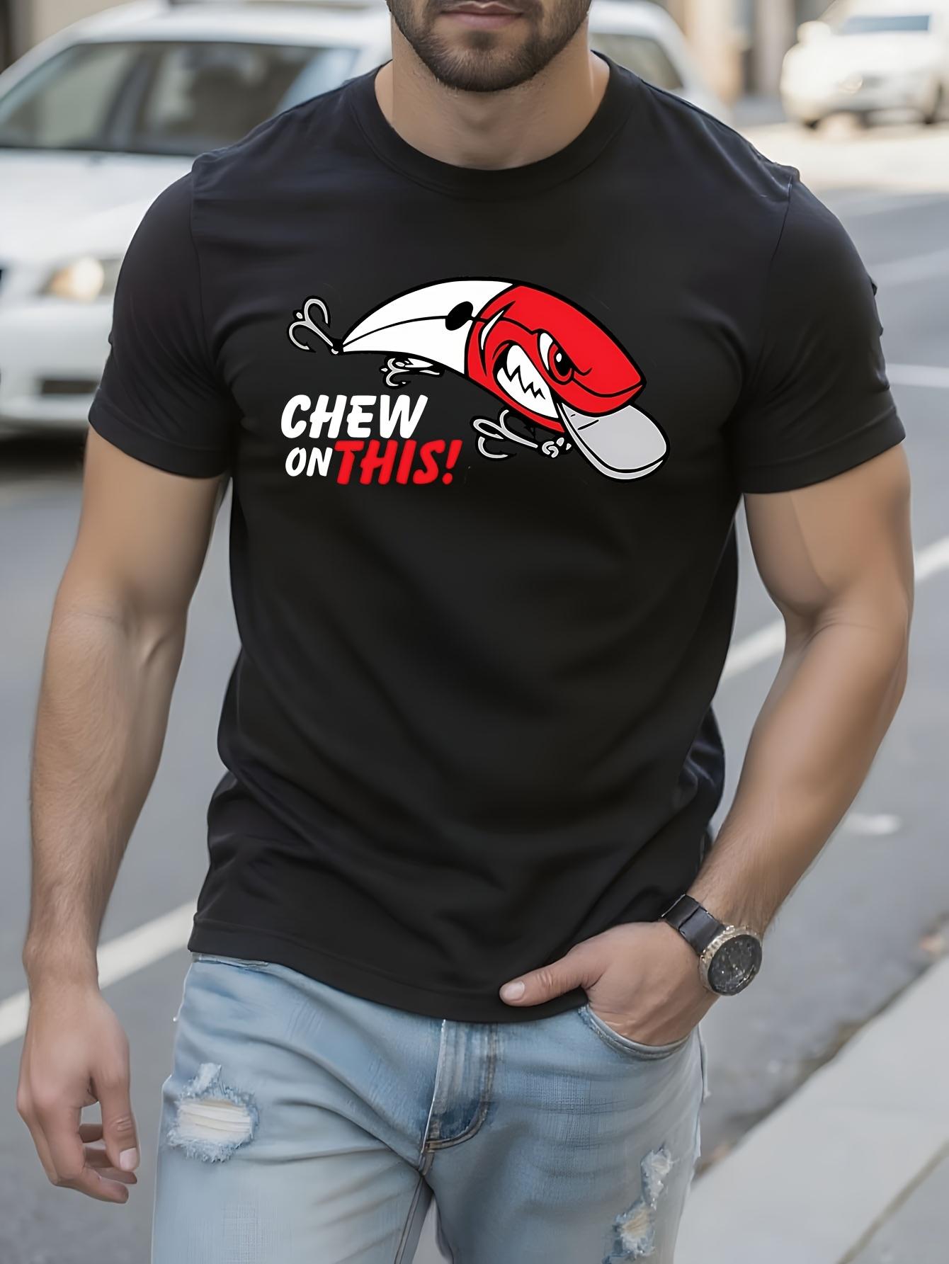 Funny Tshirt Funny Graphic Tshirt - Chew on This! Aggress... XXL