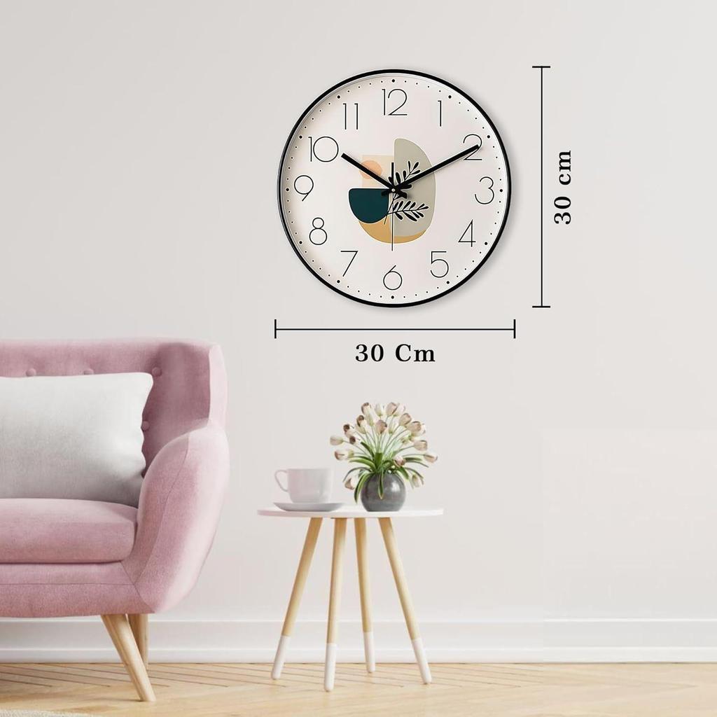 Einzigartige Wanduhr für Wohnzimmer Stilvoll Neueste | Moderne Analoguhr für Schlafzimmer, Küche, Flur, Büro | Moderne Analoge Zeitanzeige Heimdekor