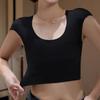 Seamless Shoulder Pad Vest Chest Binder Wireless Bra Comfortable Underwear for Women  Body Shaping