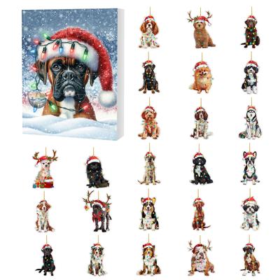 Advent Calendar Contains 24 Gifts , Cute Figures Doll Advent Calendar , Countdown Calendar With Surprise Toys , Collectible Figures Gift For Kids