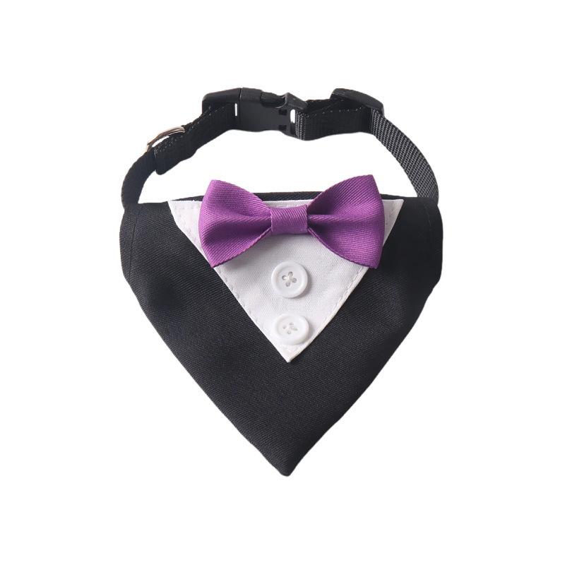 New Pet Bow Tie Collar British Style Wedding Accessory for Dogs Dog Harness Dog Collar Pet Dog Accessories
