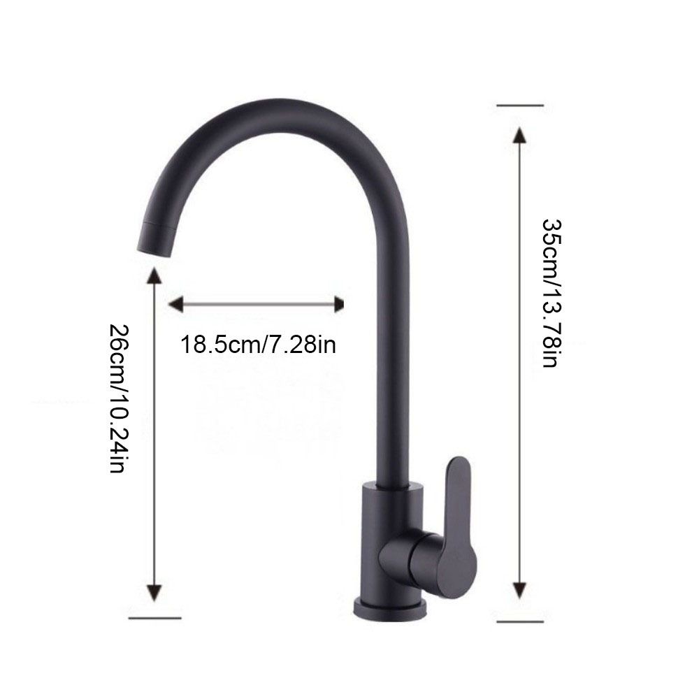 Rotatable Single Cold Water Faucet Universal Kitchen Water Tap Sink Water Tap  Washbasin
