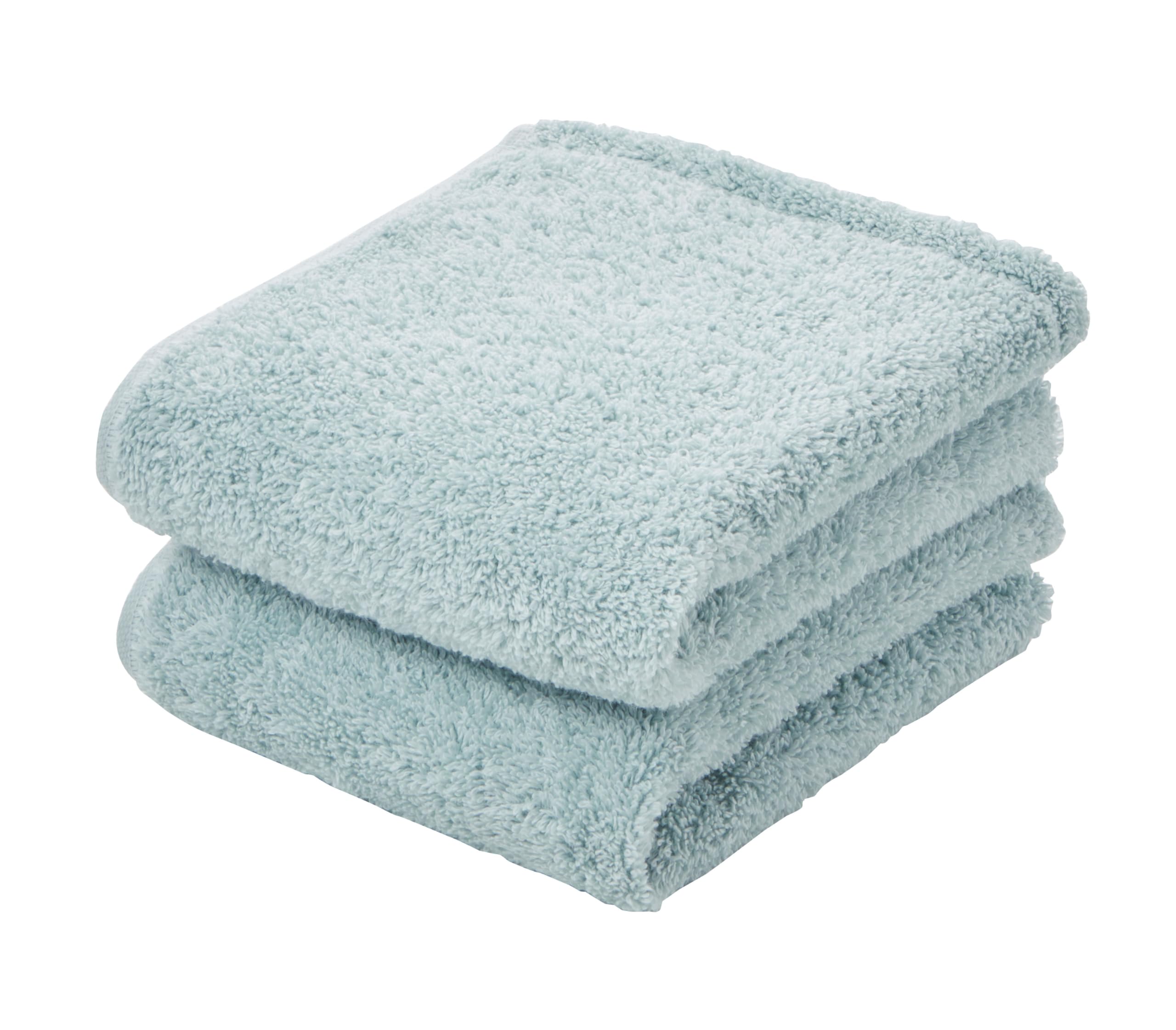 

Set of 2 face made with Super Zero Senshu Specialty Available in 5 Senshu Towel Mokofua Bath Towel Japanese-made towels, Pile, Towels, 100% Cotton, мятный