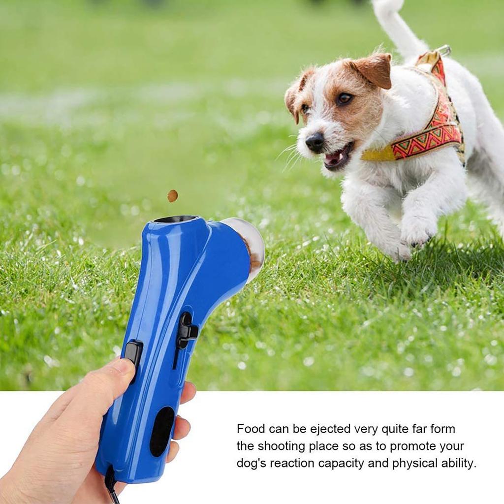 Pet Food Feeder Interactive Pet Training Dog Puzzle Toy Dog Dog Puzzle Feeder Training Game Dog Food Catapult Handheld Puppy Snack Feeder Dispenser