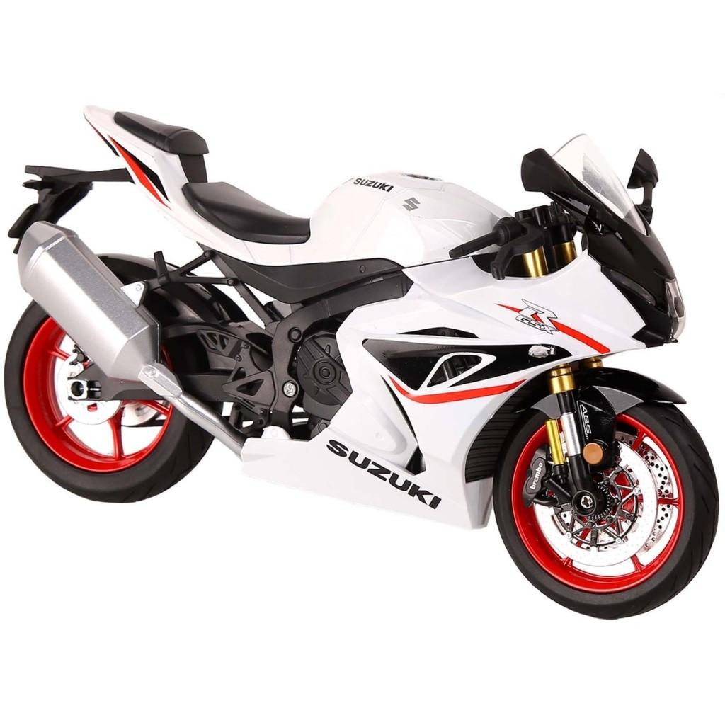 Simulation Suzuki Alloy Gsx Motorcycle Model Car Toy With Function Lighting
