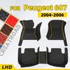 Car Floor Mats for Peugeot 607 2004 2005 2006 Auto Foot Pads