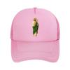 Saint Portrait With Green Robe Halo Mesh Baseball Cap For Womens Unisex FeUnisex Beach Dad Hat Hip Hop