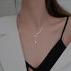 S925 Sterling Silver Big Dipper Necklace Ins Light Luxury Cold Wind Niche Sweater Chain Valentine's Day Gift