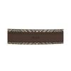 Daks Dark Brown Leather Check Line Bijou Belt Dbbe2f722w3