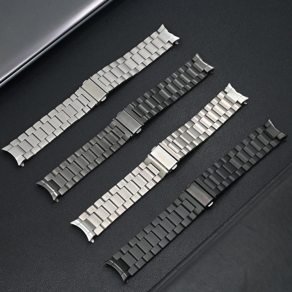 Metall-Titan-Armband für Samsung Galaxy Watch FE 7 6 5 4 40mm 44mm 6Classic 47mm 43mm Lückenloses Armband für GALAXY 5Pro 45mm Armband