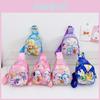 Cartoon Kids Chest Bag With Polyester Lining For Daily Use Suitable For Toddlers