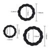 3pcs Silicone Semen Lock Ring Men Ejaculation Delay Cock Rings Sex Toys Male Adult Luminous Locking Ring juguetes para adulltos