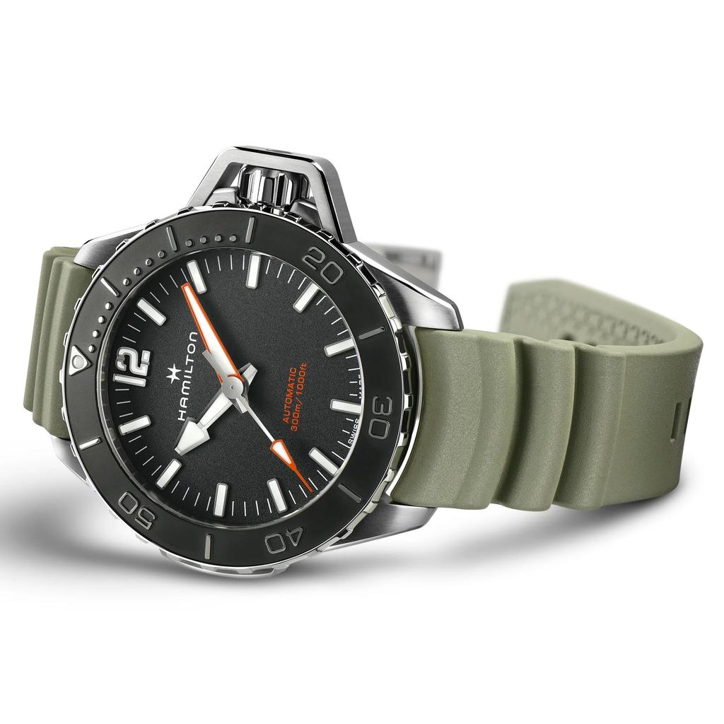 Hamilton H77825331 Khaki Navy Open Water Auto