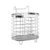 Soporte para Palillos de Pared Vajilla Hogar Cesta para Palillos Sin Perforaciones Estante de Almacenamiento Cuchara Cocina Escurridor