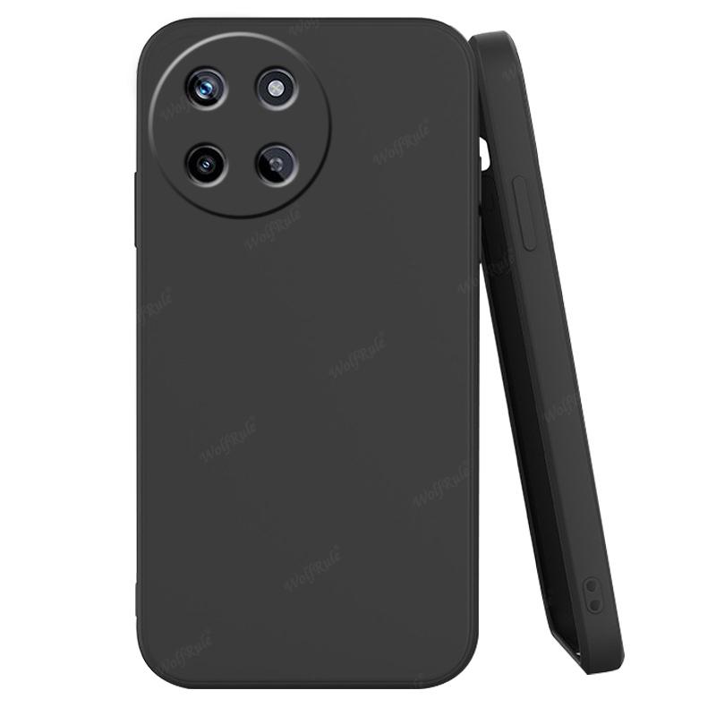 For Cover OPPO Realme 11 Case For OPPO Realme 11 Capas Phone Back Liquid Silicone Shockproof TPU Soft Cover Realme 11 4G Fundas