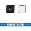 Window Switch Button Trim Cover Sticker Interior Door Armrest Window Lift Switch Cover for Benz a B Class 13-17 (Set of 14) Black