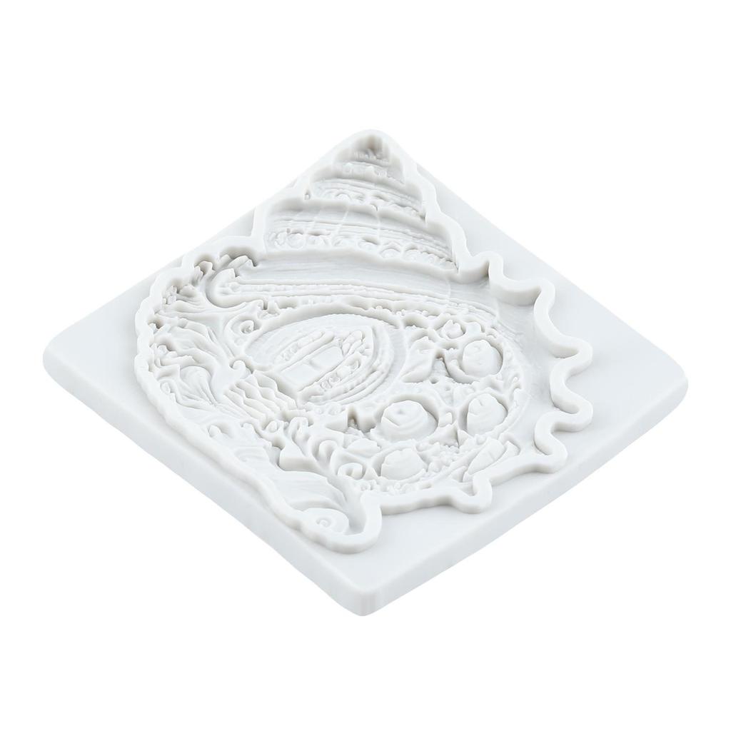 Conch House Silicone Mold Conch Fondant Molds Cake Decorating Tools Cupcake Topper Candy Resin Clay Chocolate Gumpaste Mold