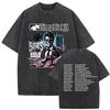 MXL Magliette Unisex Lavate Vintage Rock Band Limp Bizkit Stampa Significant Other Hip Hop Retro Oversize Manica Corta