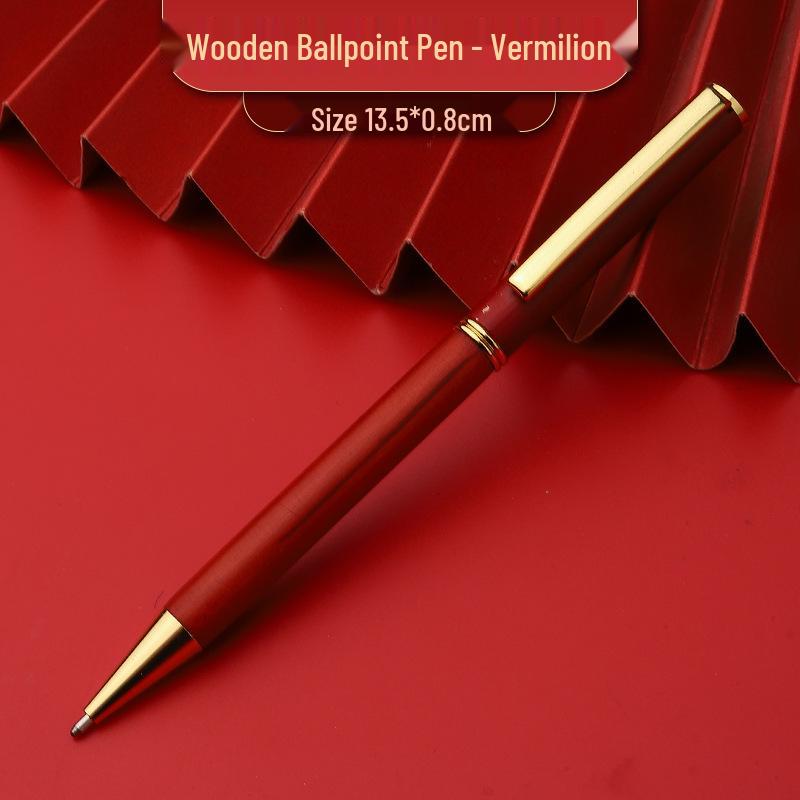 Retro Bamboo & Metal Pen: High-End Ballpoint, Fountain, Signature for Business or Graduation Gifts