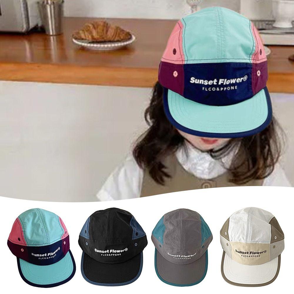 Korean Style Quick-drying Caps Parent-child Hat Kids Sun Hat All-match Baseball Cap  Kids
