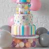 New Acrylic Cake Display Board Base Square Round Clear Cake Stand Cake Edge Smoother Scraper Tray Baking Dessert Tools DIY Decor