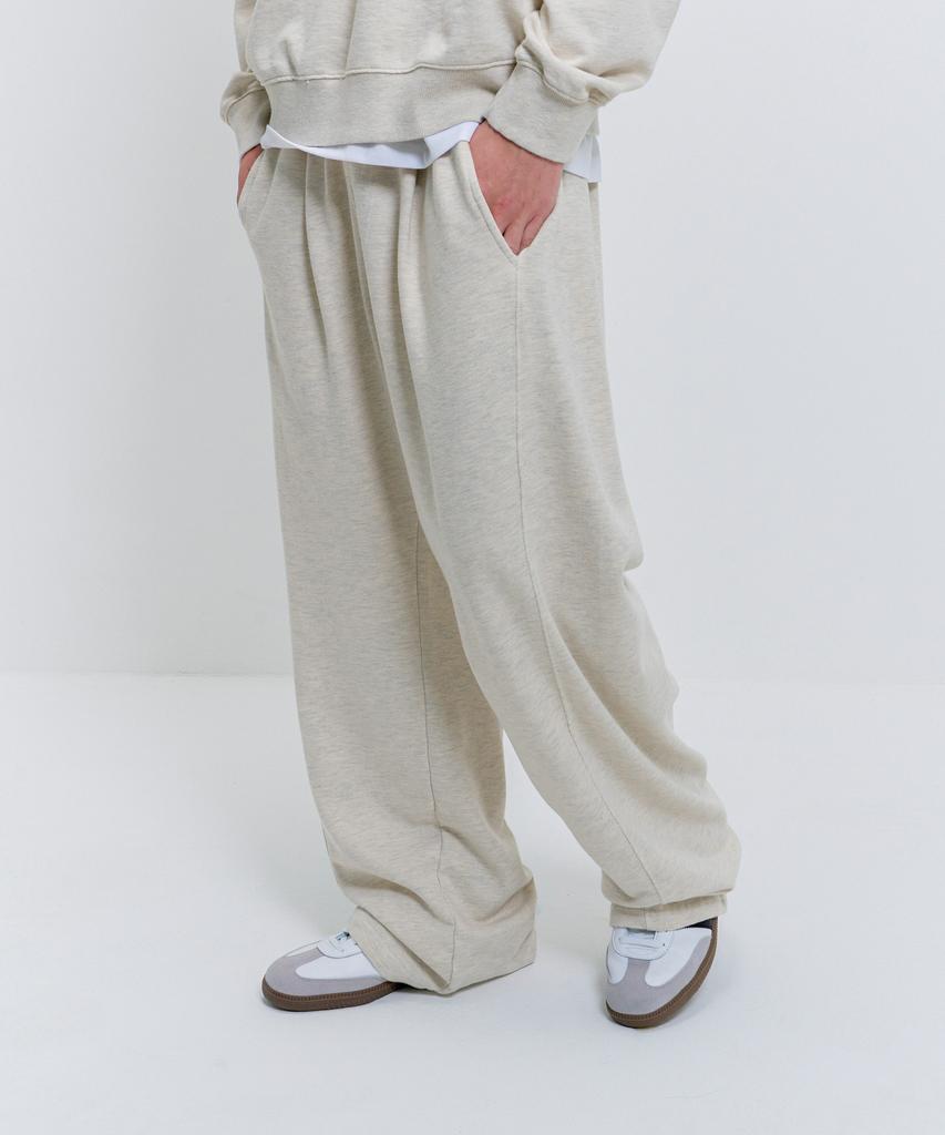 Ps Shopper Curved Washed Wide Sweatpants [Cream]