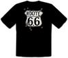 26 Old Vintage Route 66 Emblem Rockabilly Black T-Shirt Before Fun -161- Unisex T-Shirt